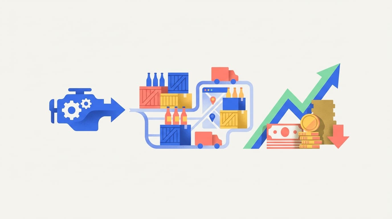 배차 최적화 엔진 도입 후 3PL 물류비 월 2억 절감한 주류 기업