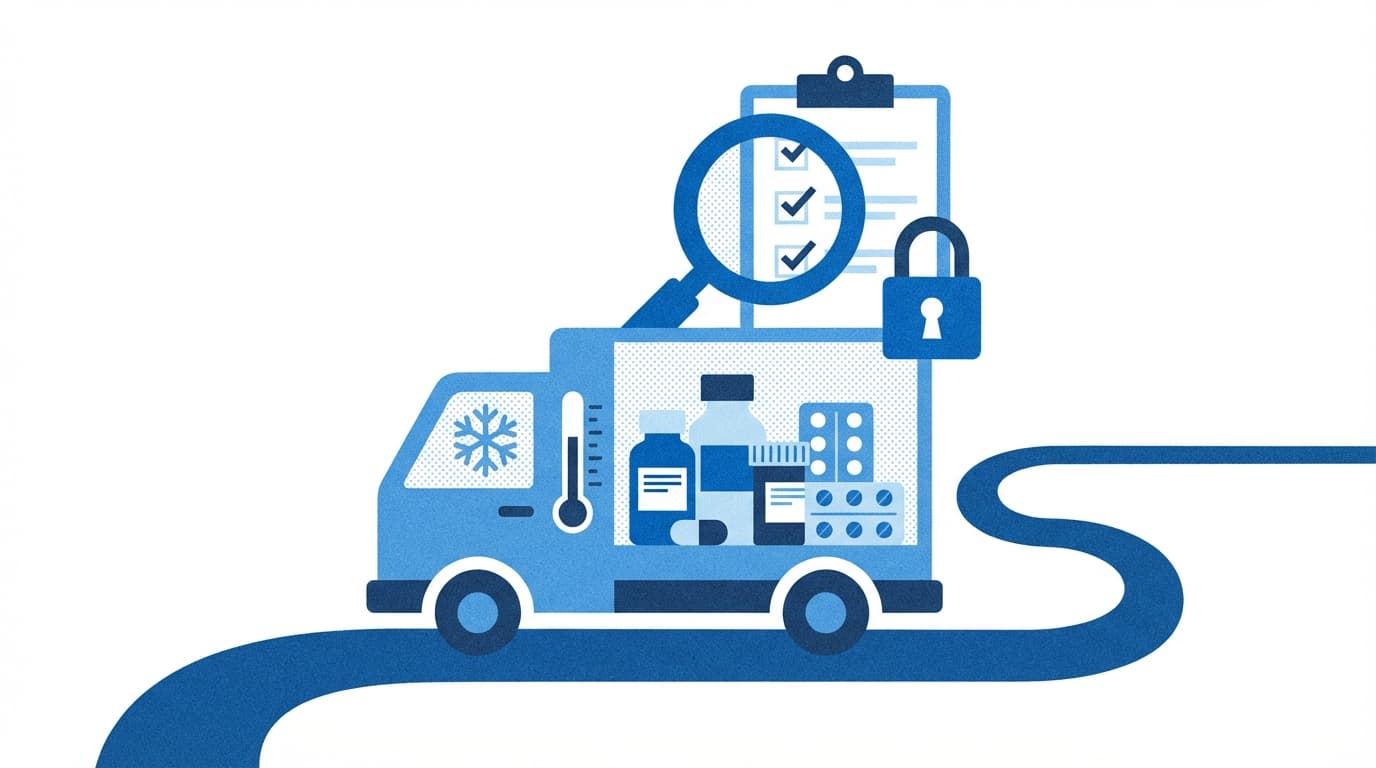 콜드체인 운송 중 의약품 유통 품질관리, KGSP