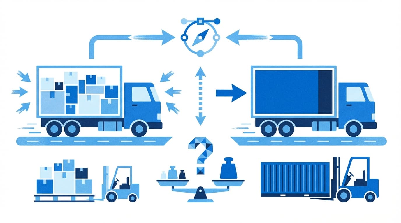 LTL vs FTL, 어떤 방식이 내 물류에 적합할까?