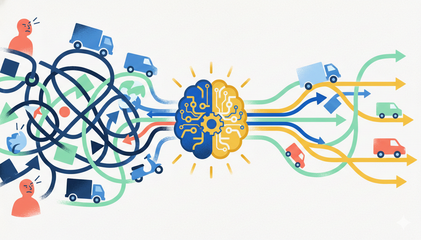 배차 스트레스, AI 라우팅 최적화로 해결하는 법