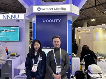 Wemeet Mobility : Roouty, l’avenir de la livraison last-mile – CES 2024 Seoul Pavillon